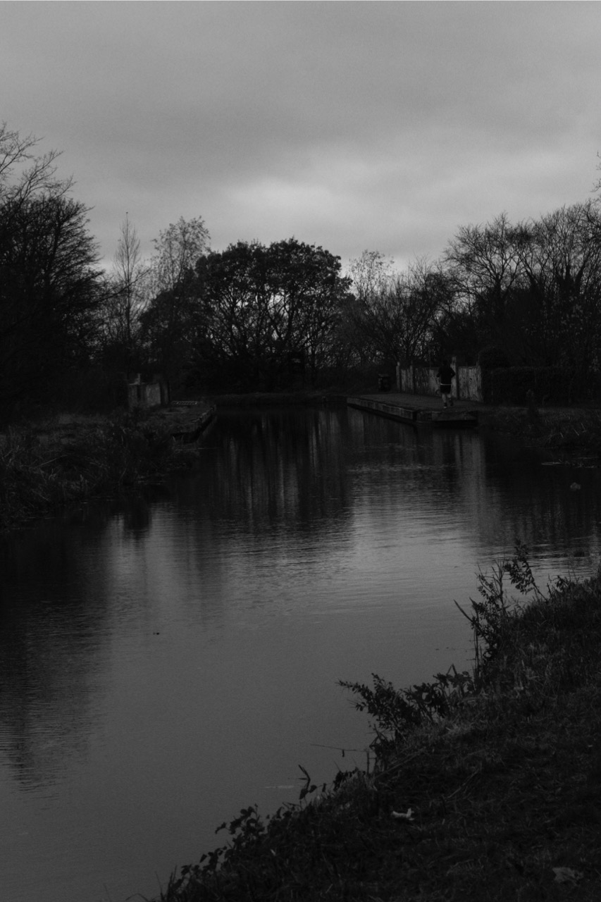 The rail tracks near Slateford